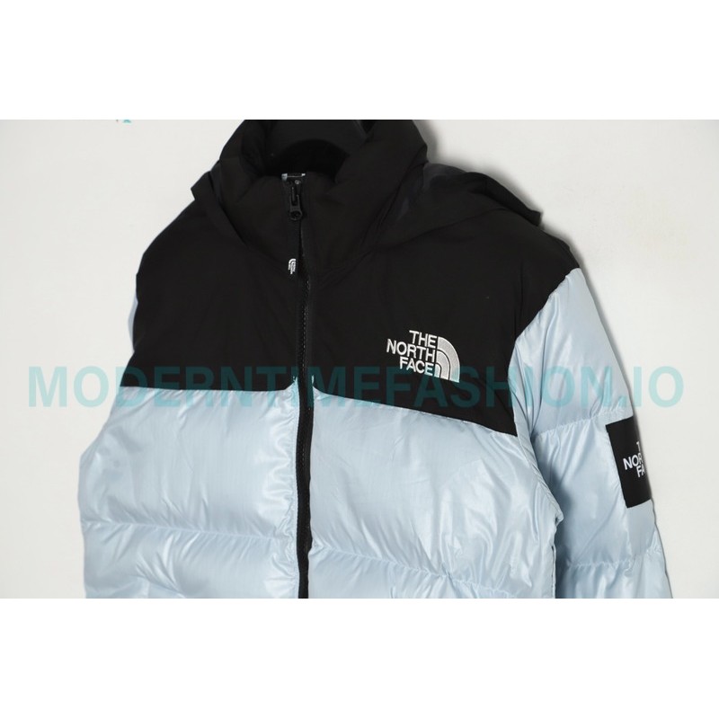 The North Face - 23FW Novelty Nuptse 1996 Bright Top Cuffs Large Check Down Jacket