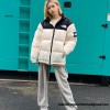 The North Face - 23FW Novelty Nuptse 1996 Bright Top Cuffs Large Check Down Jacket
