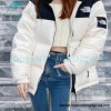 The North Face - 23FW Novelty Nuptse 1996 Bright Top Cuffs Large Check Down Jacket
