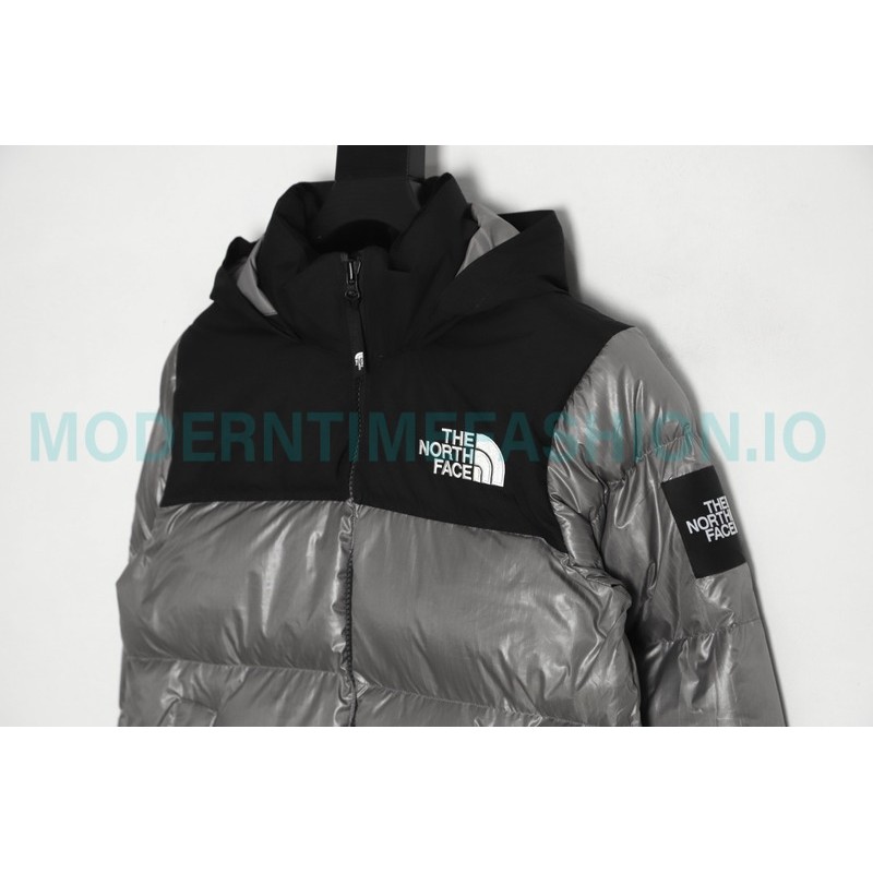 The North Face - 23FW Novelty Nuptse 1996 Bright Top Cuffs Large Check Down Jacket