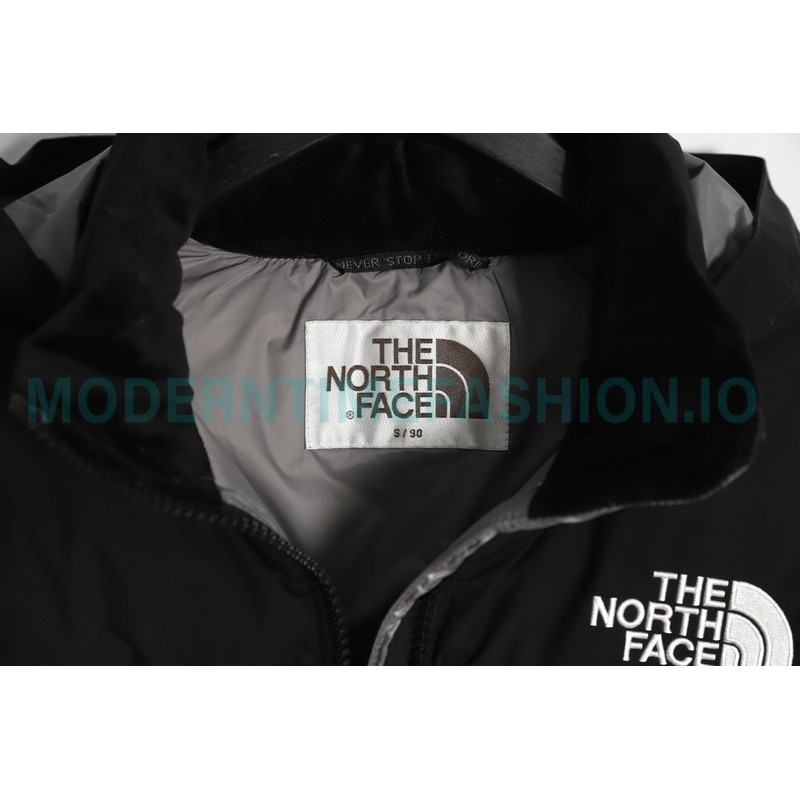 The North Face - 23FW Novelty Nuptse 1996 Bright Top Cuffs Large Check Down Jacket