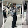 The North Face - 23FW Novelty Nuptse 1996 Bright Top Cuffs Large Check Down Jacket