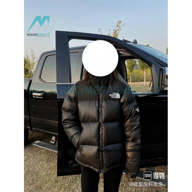 The North Face - 23FW Novelty Nuptse 1996 Bright Top Cuffs Large Check Down Jacket