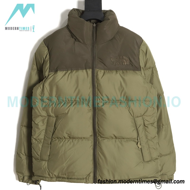 The North Face - 23FW Novelty Nuptse 1996 Bright Top Cuffs Large Check Down Jacket