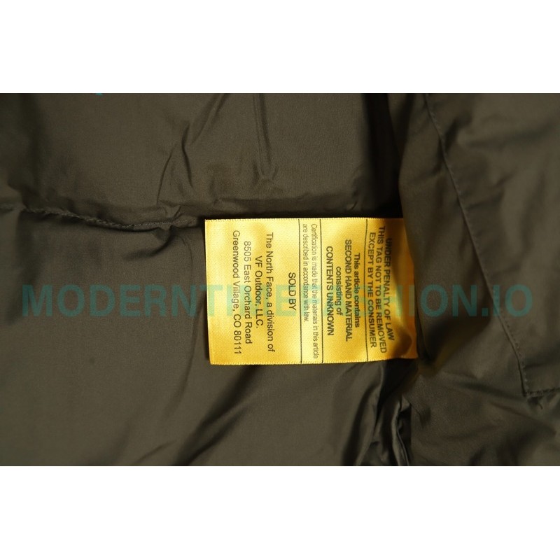 The North Face - 23FW Novelty Nuptse 1996 Bright Top Cuffs Large Check Down Jacket