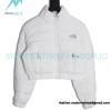 The North Face - 23FW Rusta Women High-waisted Check Short Spliced Down Jacket