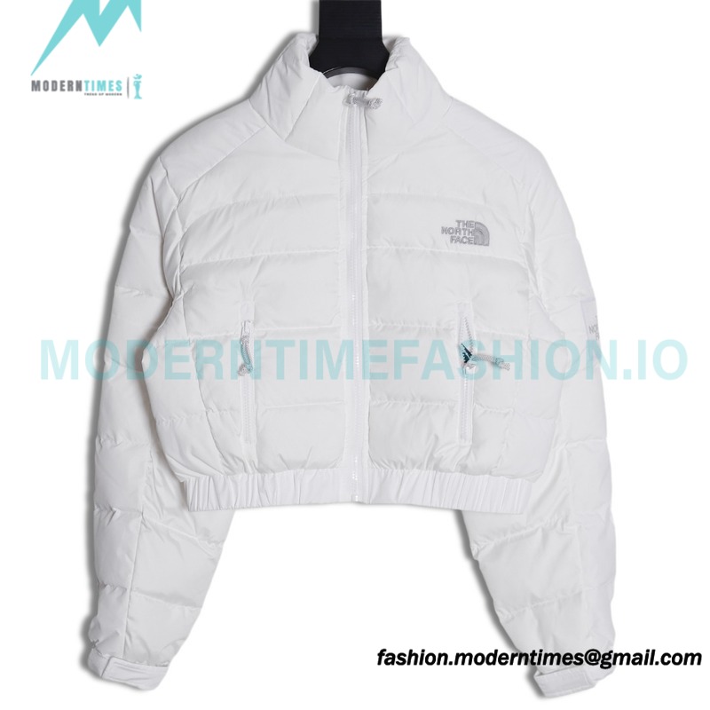 The North Face - 23FW Rusta Women High-waisted Check Short Spliced Down Jacket