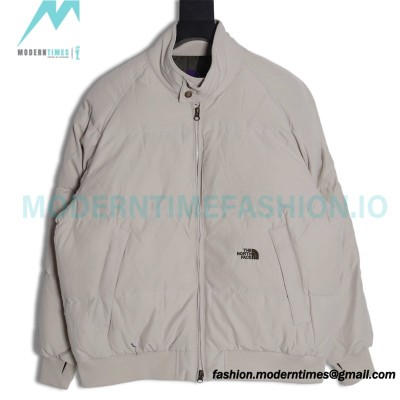 The North Face - 23FW Purple Stand-up Collar Down Jacket