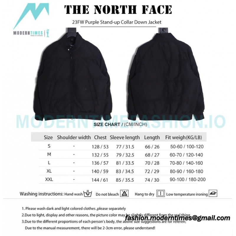The North Face - 23FW Purple Stand-up Collar Down Jacket