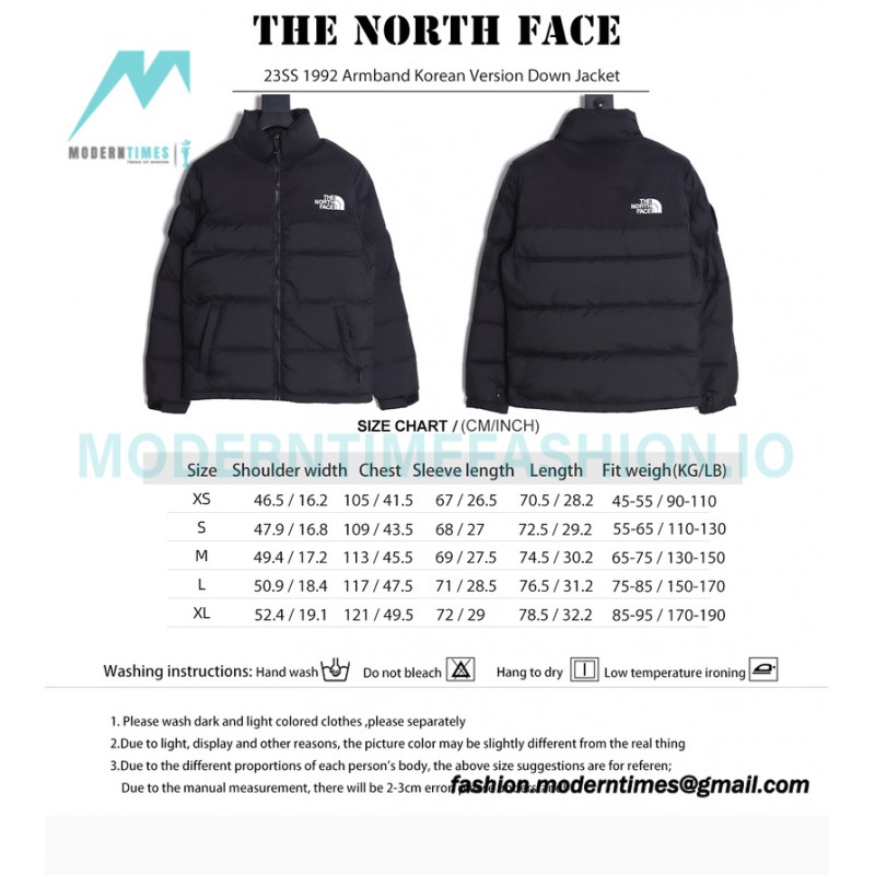 The North Face - 23SS 1992 Armband Korean Version Down Jacket