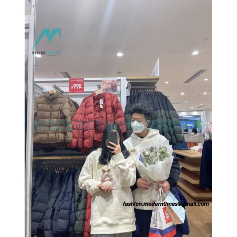 The North Face - 23ss Year of The Rabbit Limited Collection Flocked Hoodie