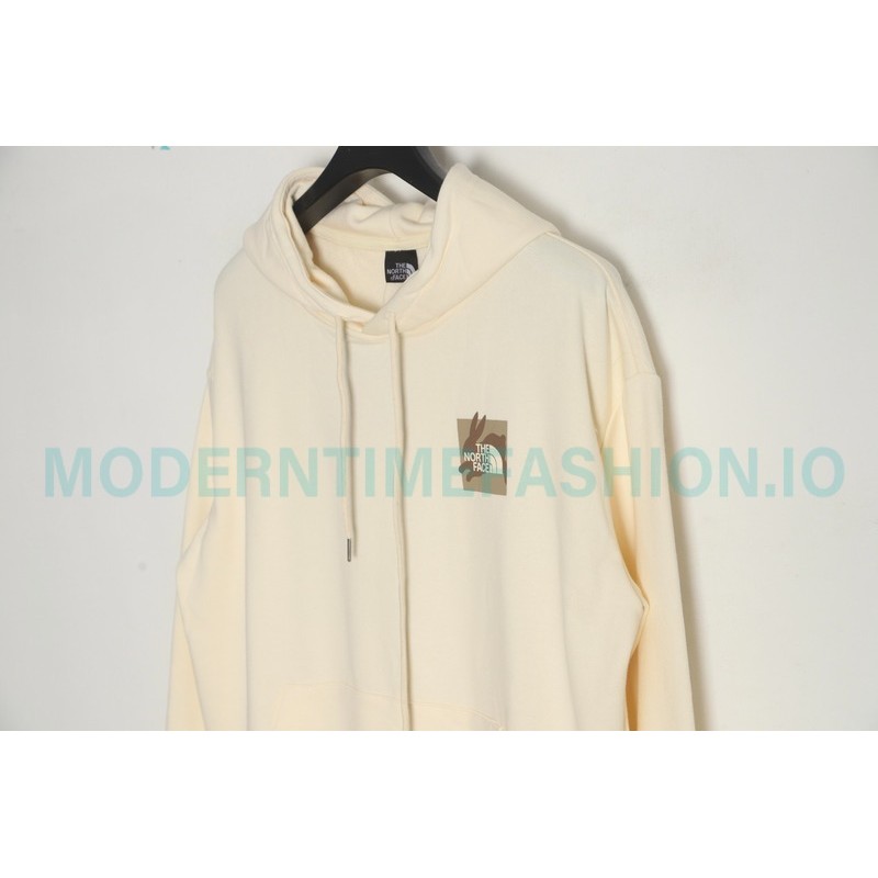 The North Face - 23ss Year of The Rabbit Limited Collection Flocked Hoodie