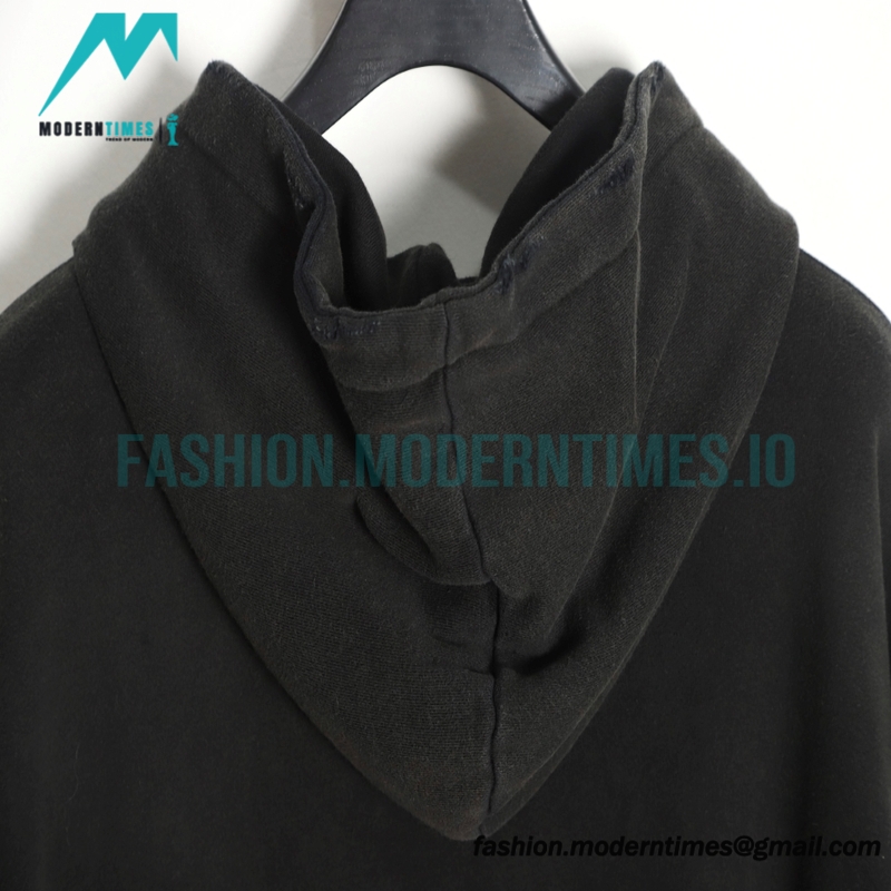 Undermycar -23FW New World Pop-store Wash Destruction Hoodie