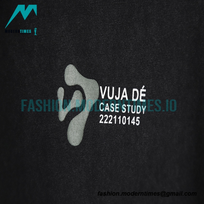 Vujade - 23SS Washed To Make Old Short-sleeved T-shirt