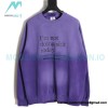 Vetements - 23SS Tie-dye Gradient Wash Vintage Crew-neck Hoodie