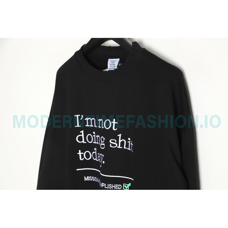 Vetements - 23SS Tie-dye Gradient Wash Vintage Crew-neck Hoodie