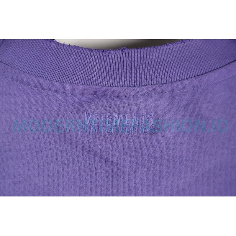 Vetements - 23SS Tie-dye Gradient Wash Vintage Crew-neck Hoodie