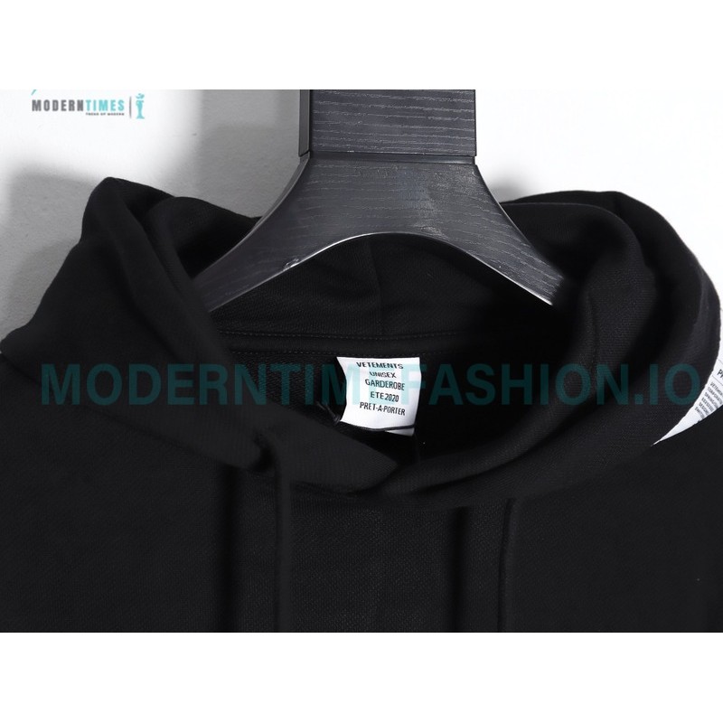 Vetements - 23FW Hot Diamond Letter Hoodie