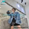 We11 Done - 22FW Hand-airbrushed Denim Coat