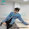 We11 Done - 22FW Hand-airbrushed Denim Coat