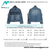 We11 Done - 22FW Hand-airbrushed Denim Coat