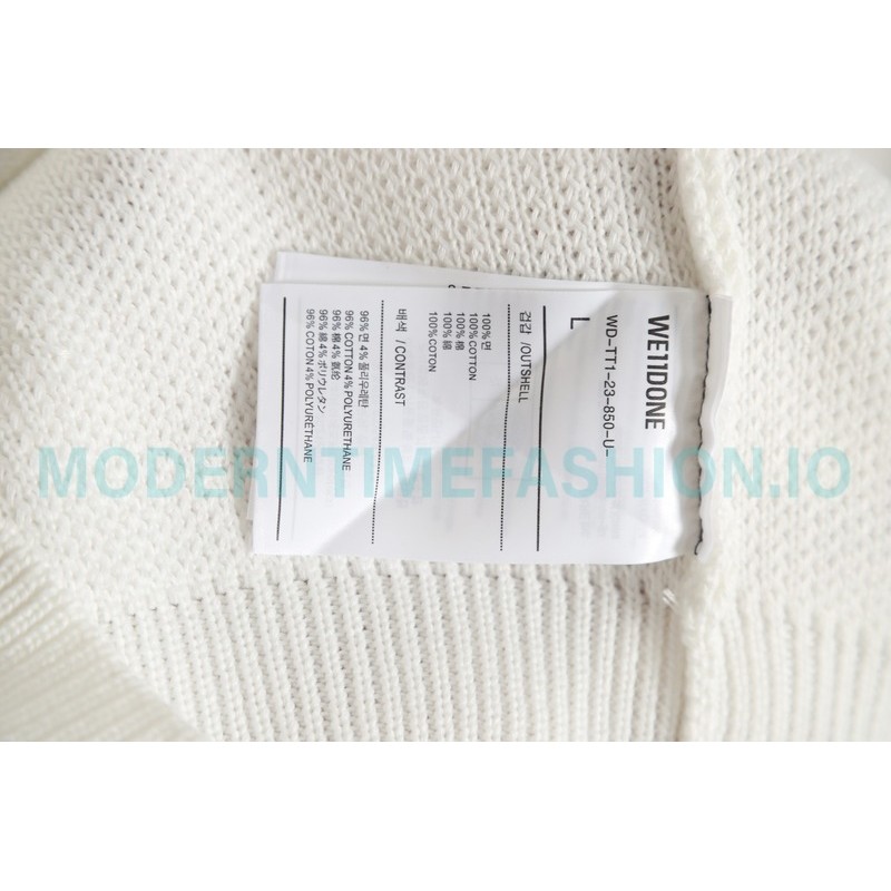 We11 Done - Love Print Knit Sweater
