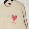 We11 Done - Love Print Knit Sweater