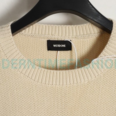 We11 Done - Love Print Knit Sweater