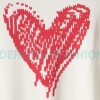 We11 Done - Love Print Knit Sweater
