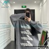 We11 Done - 23FW Towel Jacquard Bullet Screen Knit Crewneck Sweater