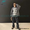 We11 Done - 23FW Towel Jacquard Bullet Screen Knit Crewneck Sweater
