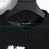 We11 Done - 23FW Towel Jacquard Bullet Screen Knit Crewneck Sweater