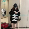 We11 Done - 23FW Towel Jacquard Bullet Screen Knit Crewneck Sweater