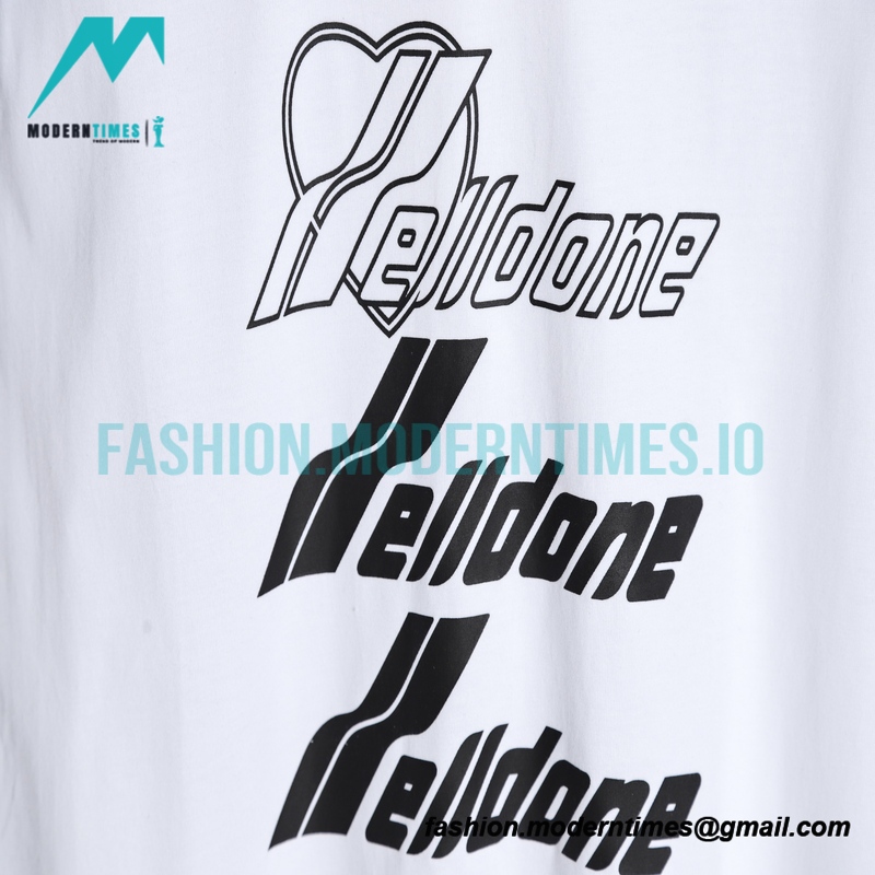 We11 Done - Bullet Screen Print Short-sleeved T-shirt