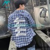  We11 Done - 22FW Bullet Screen Check Shirt