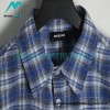  We11 Done - 22FW Bullet Screen Check Shirt