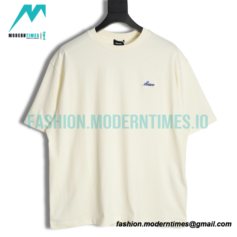 We11 Done - 23SS Embroidered Small Label Short-sleeved T-shirt
