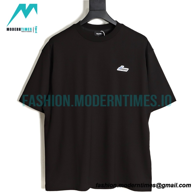 We11 Done - 23SS Embroidered Small Label Short-sleeved T-shirt