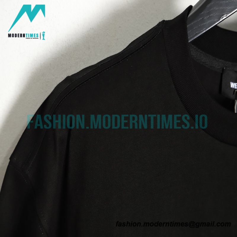 We11 Done - 23SS Embroidered Small Label Short-sleeved T-shirt