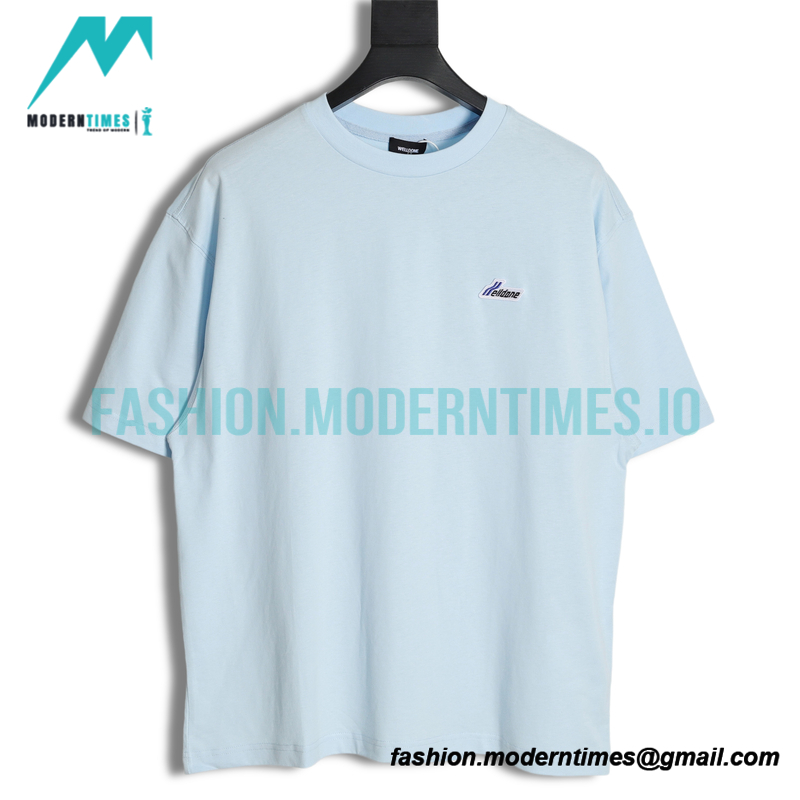 We11 Done - 23SS Embroidered Small Label Short-sleeved T-shirt