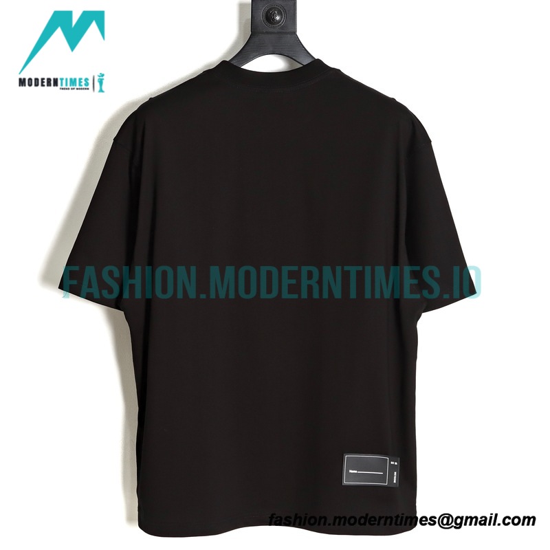 We11 Done - 23SS Embroidered Small Label Short-sleeved T-shirt