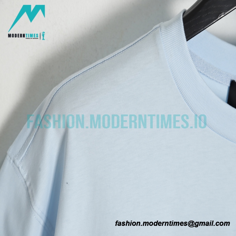 We11 Done - 23SS Embroidered Small Label Short-sleeved T-shirt