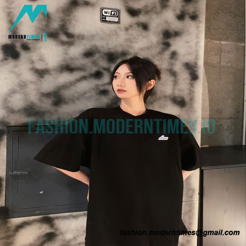 We11 Done - 23SS Embroidered Small Label Short-sleeved T-shirt
