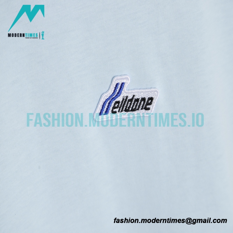 We11 Done - 23SS Embroidered Small Label Short-sleeved T-shirt