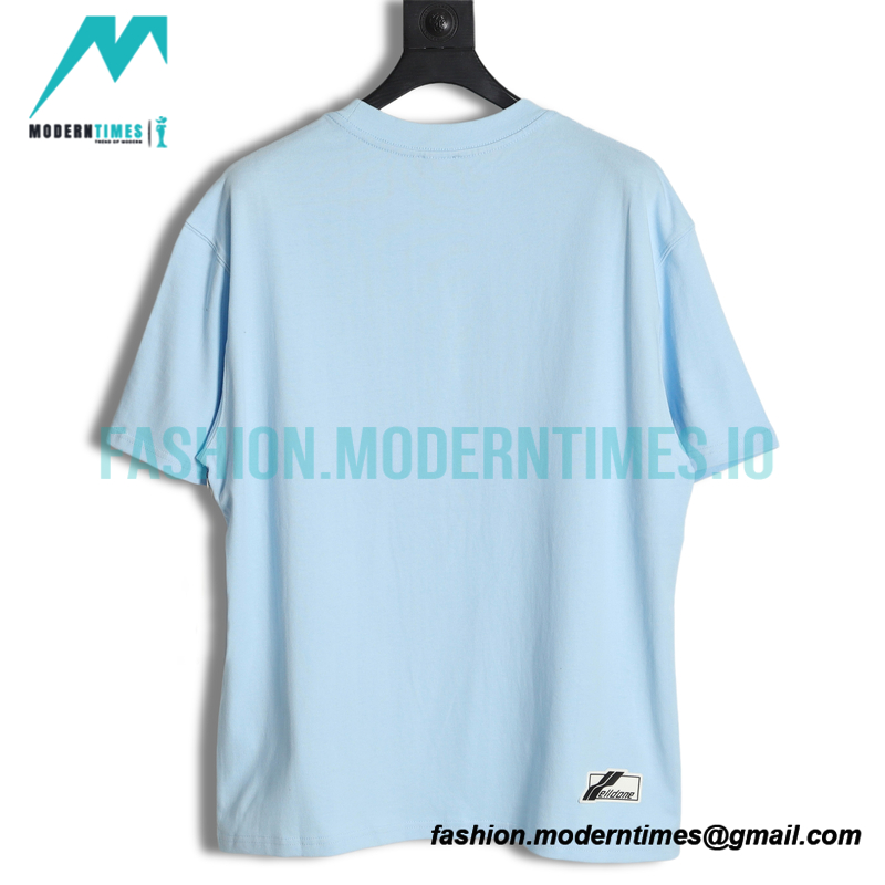 We11 Done - Signature Letter-printed Short-sleeved T-shirt