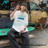 We11 Done - Signature Letter-printed Short-sleeved T-shirt