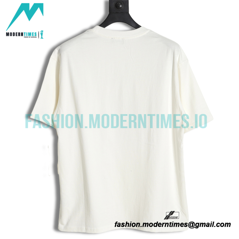 We11 Done - Signature Letter-printed Short-sleeved T-shirt