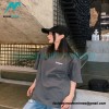We11 Done - 23SS Rendered Slogan Short-sleeved T-shirt