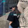 We11 Done - 23SS Rendered Slogan Short-sleeved T-shirt