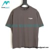 We11 Done - 23SS Rendered Slogan Short-sleeved T-shirt